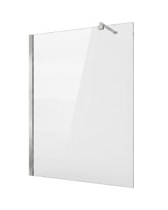 Kabinë dushi, profile inoks, krom, xham 8mm, 120xH200 cm