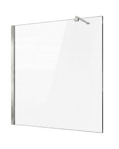 Kabinë dushi, profile inoks, krom, xham 8mm, 140xH200 cm