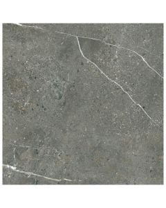 Floor/wall tile, UNIKA DARK, porcelain, indoor, 60X60 cm
