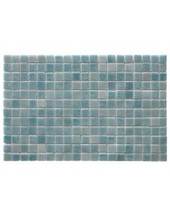 Mozaik per veshje, pllakëza 2.5x2.5 cm, xhami, gurkali, 32.5x51.5 cm