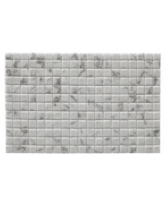 Mozaik per shtrim dhe veshje, Lima Grey Matte, pllakëza 2.5x2.5 cm, xhami, 32.5x51.5 cm