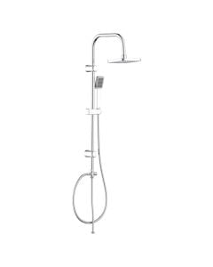 Shower system, Ring, steel, chrome finish