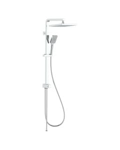 Shower system, Grenada, aluminum alloy, chrome finish