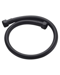 Tub dushi fleksibël, PVC, e zezë, 50 cm, 1/2