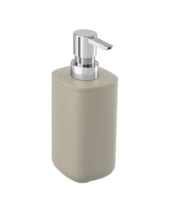 Dispenser sapuni, POD, plastik, kafe, 7x7x17.5 cm