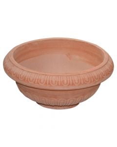 Round flower pot, ceramic, terracote, Ø40 xH28 cm