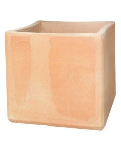 Flower pot, FOLLO, ceramic, terracotta, 47x47xH47 cm