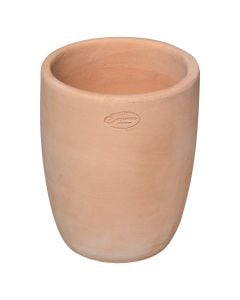 Vazo lulesh rrethore, FARO, qeramike, terrakota, Ø20 xH25 cm