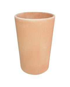 Vazo lulesh rrethore, MIRA, qeramike, terrakota, Ø30 xH50 cm