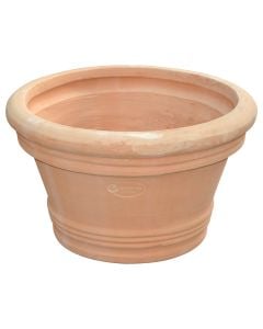 Round flower pot, VARESE, ceramic, terracote, Ø50 xH30 cm