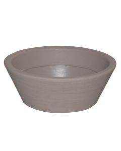 Flower pot, plastic, cappuccino, 42x29xH15 cm