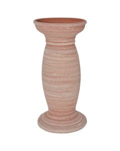 Round flower pot, FIRENZE, ceramic, terracote, Ø25.2 xH49.4 cm