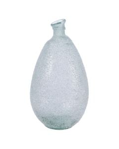 Decorative vase, glass, Ø25 xH45 cm