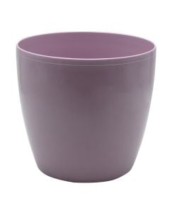 Round flower pot, plastic, mauve, Ø26 xH23.2 cm, 8.8 lt
