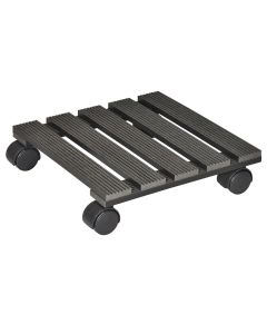 Multi roller, wpc, anthracite, 29x29 cm, 60 kg