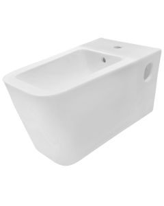Bide e inksuar 57x35x33cm-porcelani i bardh katror.