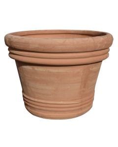 Flower pot, round, Varese, ceramic, terracota, Ø60 xH40 cm