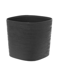 Vazo lulesh, ovale, plastike, zezë, 19x16.5xH17 cm, 3 lt