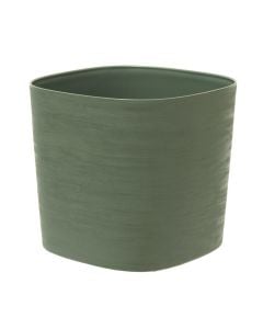 Flower pot, oval, plastic, forest, 19x16.5xH17 cm, 3 lt