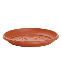 Flower pot saucer, round, Terra, plastic, terracotta, Ø46 cm