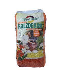 Chips, wooden, orange, 60 lt