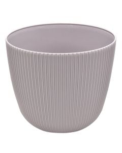 Vazo lulesh, plastike, lejla, Ø25 xH22 cm, 8 lt