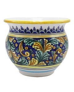 Flower pot, ceramic, colorful, Ø22 cm