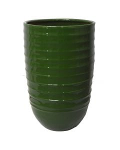 Flower pot, ceramic, green, Ø60 cm