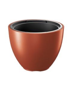 Vazo lulesh, Heos, plastike, bakri, 29.8x23 cm