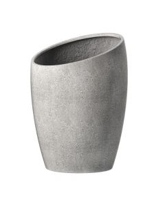 Vazo lulesh, Ares, L, beton, gri, 66x66xH90 cm