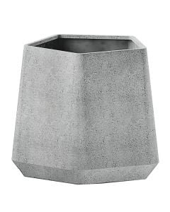 Vazo lulesh, Ikarus, L, beton, gri, 86x90xH80 cm