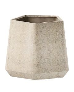 Vazo lulesh, Ikarus, L, beton, krem, 86x90xH80 cm