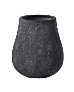 Vazo lulesh, Ash, M, beton, antrasit, 53x53xH60 cm