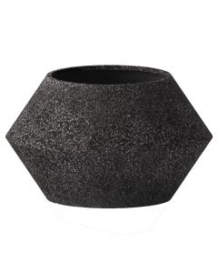 Vazo lulesh, Tuna, L, beton, antrasit, 100x100xH60 cm