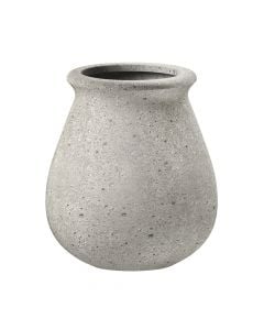Vazo lulesh, Ra, L, beton, gri, 53x53xH60 cm