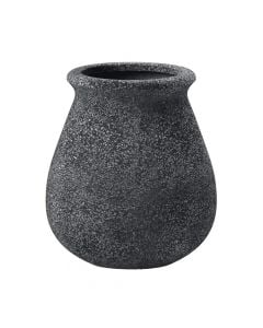 Vazo lulesh, Ra, L, beton, antrasit, 53x53xH60 cm