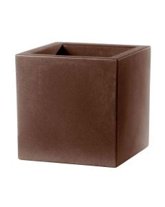 Vazo lulesh, Cubo Essential, katrore, plastike, bronzi, 30x30xH30 cm