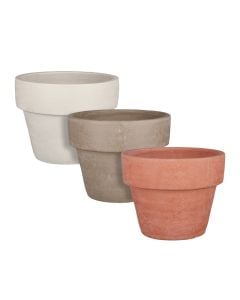 Vazo lulesh, Tunis, qeramike, të ndryshme, Ø27xH22 cm