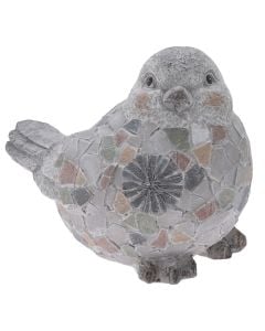 Dekorues kopshti, Bird, oksid magnezi, shumëngjyrësh, 35.5x23.5xH24.5 cm