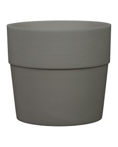 Flower pot, ceramic, black, Ø28xH26 cm