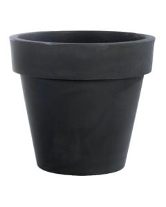 Flower pot round, Standard One, plastic, anthracite, Ø120xH108 cm
