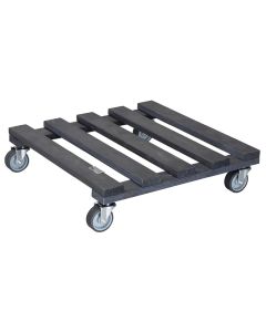 Transportues vazo lulesh, GH0412, pishë, gri, 38x38 cm, 120 kg