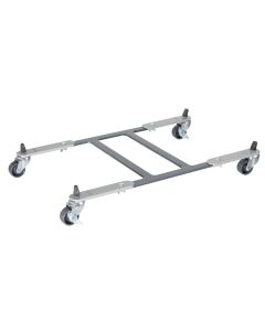 Transportues vazo lulesh, Suncity, metalike, gri, 44-60x30 cm, 100 kg