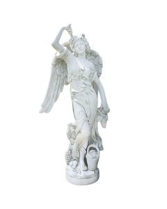 Dekorues kopshti,  akrilik, e zezë/e bardhë, 70x37x165 cm