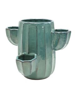 Flower pot, ceramic, green, 33x31x26.5 cm