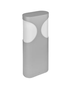 "SIDNEY" pedestal grey aluminium.1x18W/230V