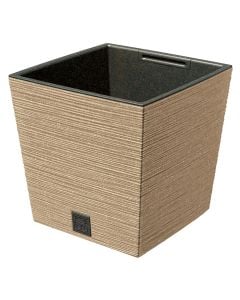 Flower pot, Furu Eco, plastic, natural, 24xH24 cm