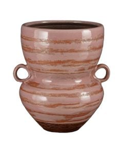 Flower pot, Brook, ceramic, purple, Ø27xH33 cm
