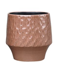 Vazo lulesh, Freddy, qeramike, uthull, Ø29xH30 cm