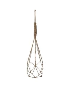 Varëse mbajtëse vazo lule, Yula, ratan, kafe, 13.5xH70 cm